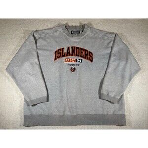CCM New York Islanders crewneck sweatshirt from the 1990s